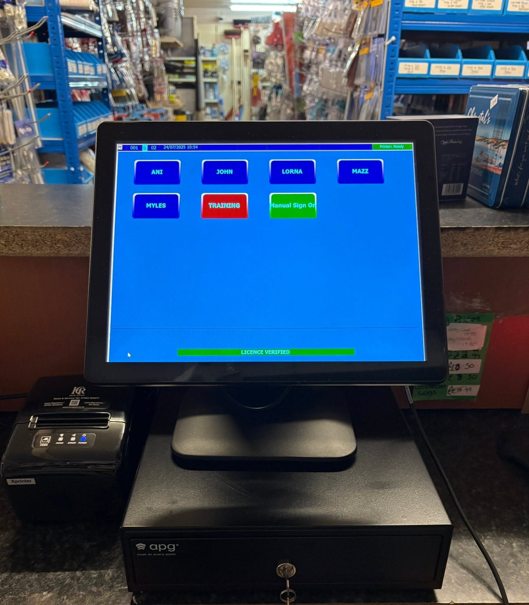 Hardware Store EPOS Installation